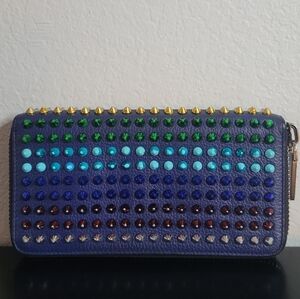 Christian Louboutin Panettone Long Wallet Multicolor Studs